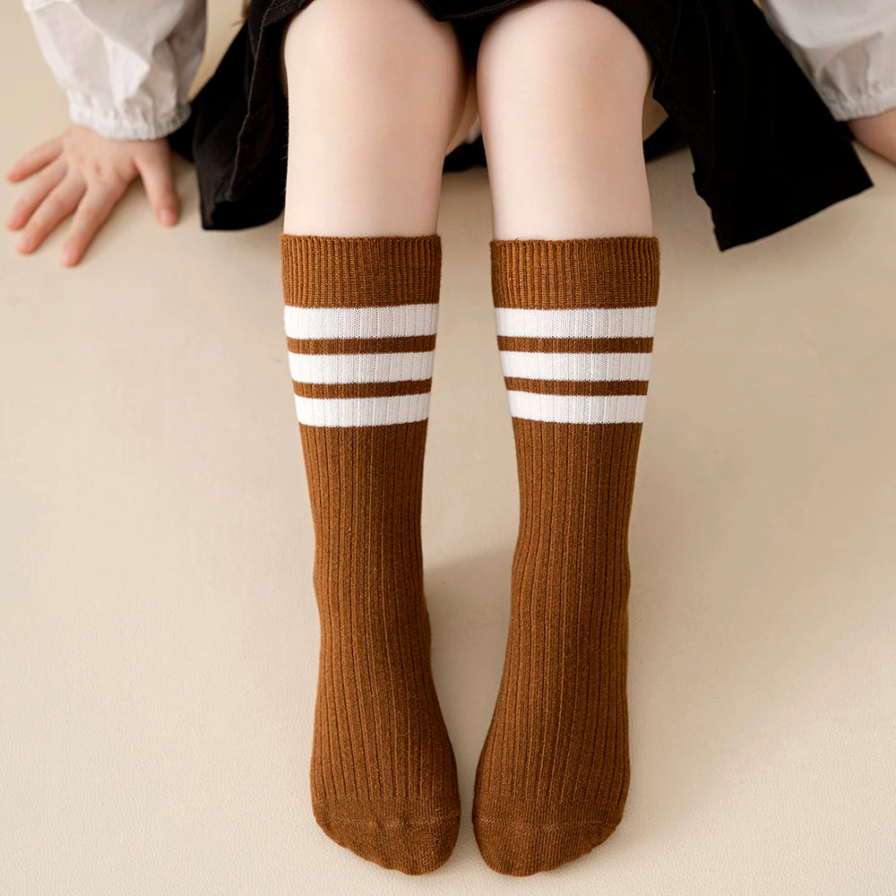 6 Pairs Kids' Warm Cotton Socks