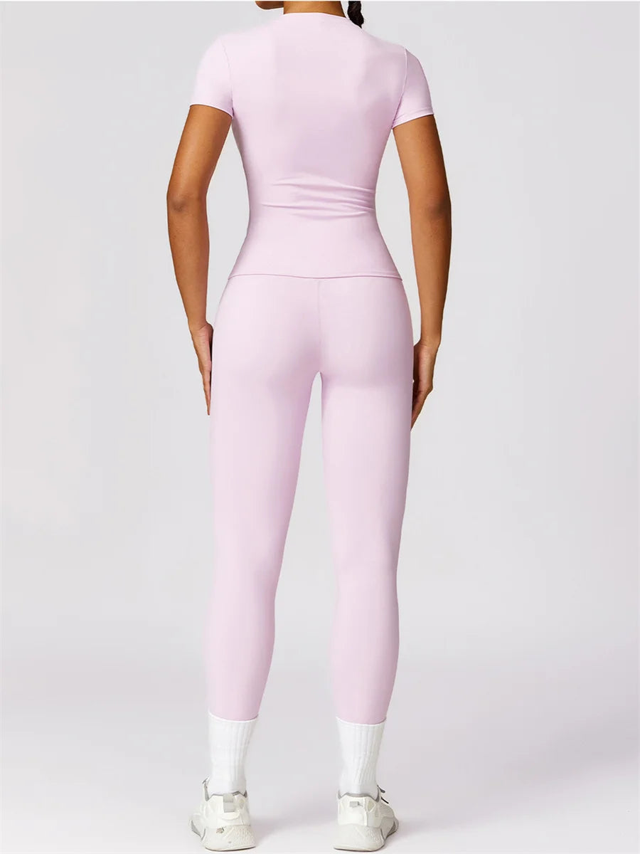 Sporty Two-Piece Workout Set