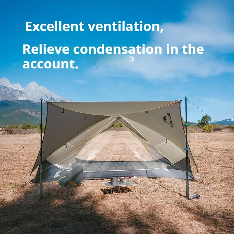 Lightweight Nylon Camping Tent - Waterproof & Portable