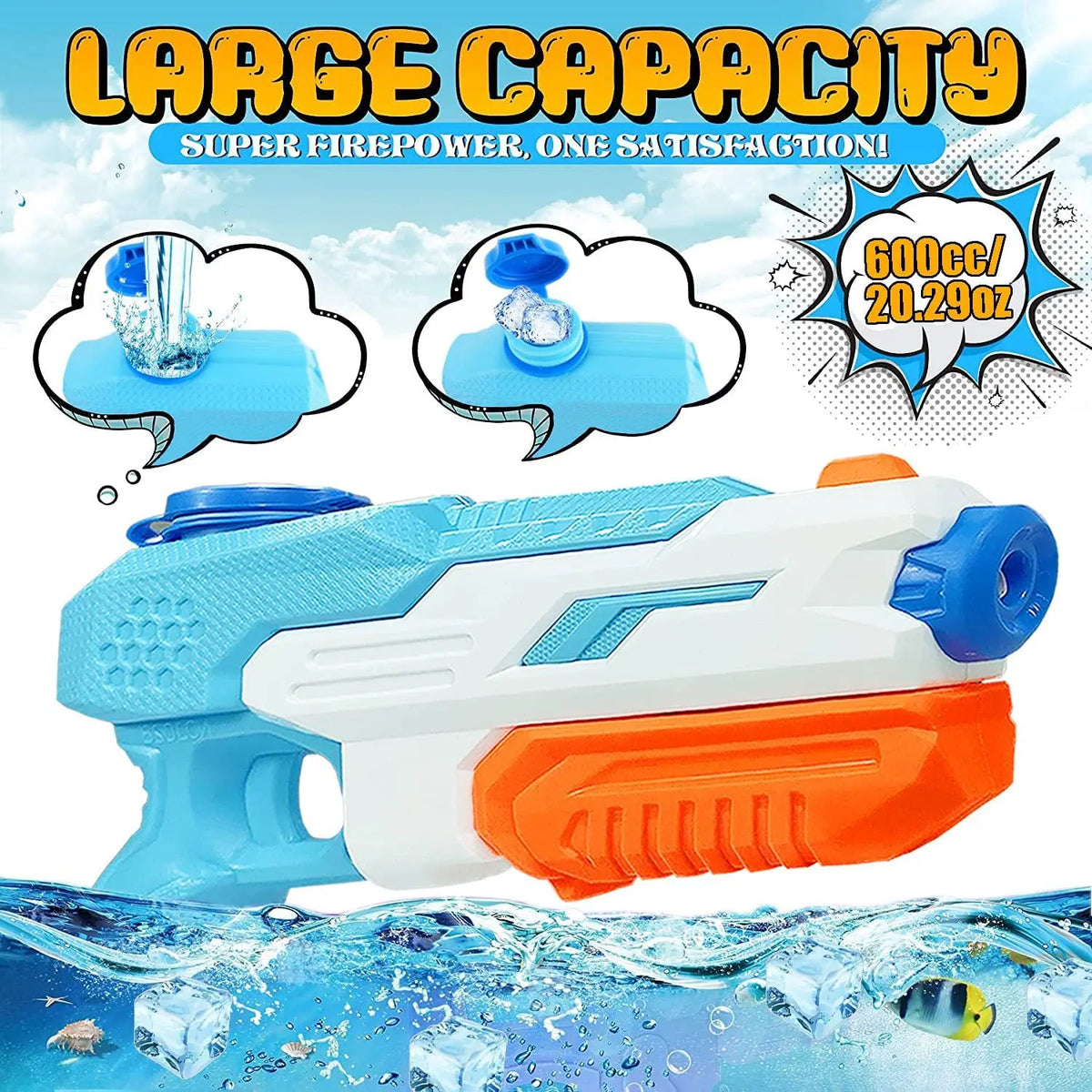 Pool Party Water Guns - Beach and Lawn Fun