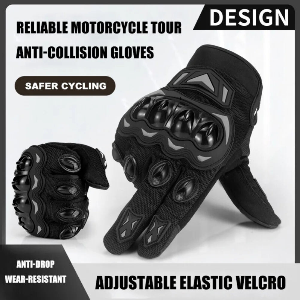 Motorcycle Gloves for Men Women Full Finger Touchscreen Motorbike Gloves for BMX ATV MTB Riding Road Racing Motocross Gloves 24 Hour Sport