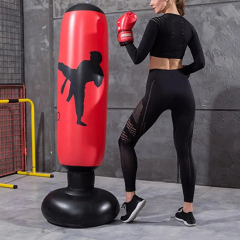 PVC Inflatable Boxing Bag - 160cm for Home Training