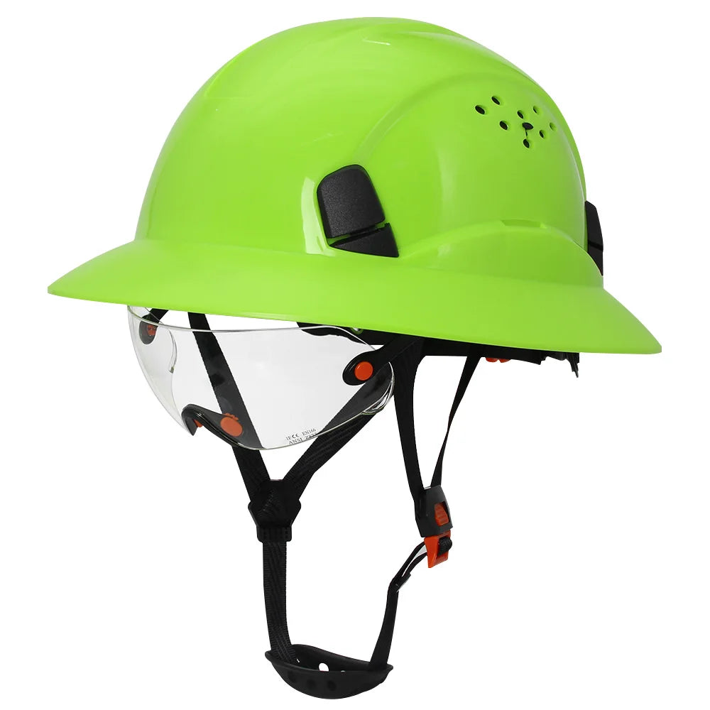 Stay Safe, Work Smart: Safety Helmet with GogglesSafety Hamlet24 Hour Sport