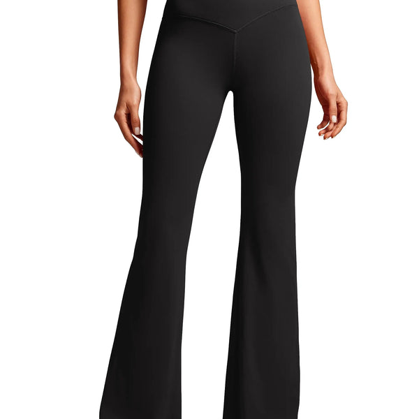 V-Cross Bootcut Leggings | Bell Bottoms | Yoga Pants
