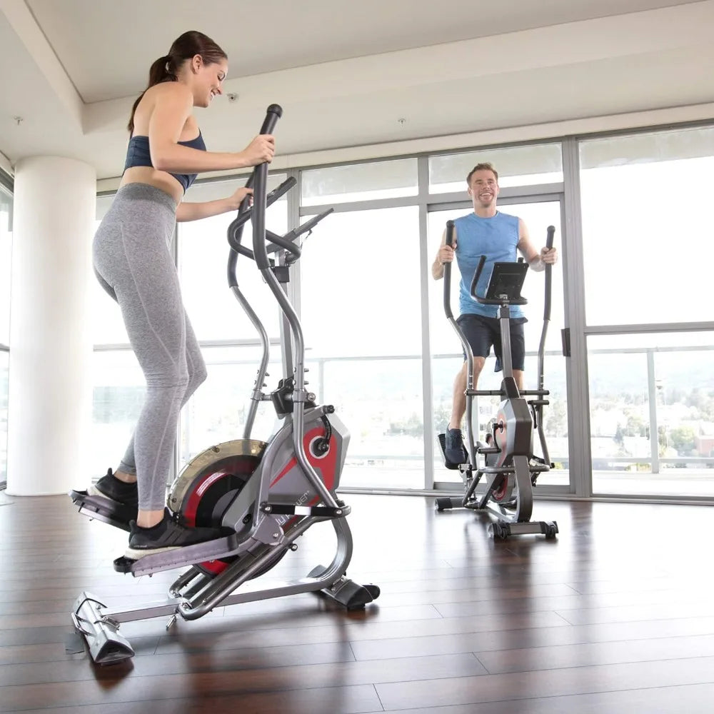 Compact Cardio & Strength Machine: Patented HIIT Elliptical