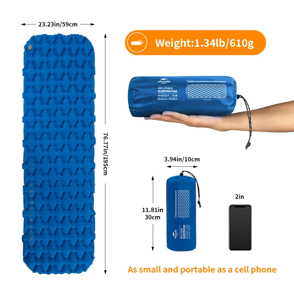 Lightweight, Folding Sleeping Pad for Hiking