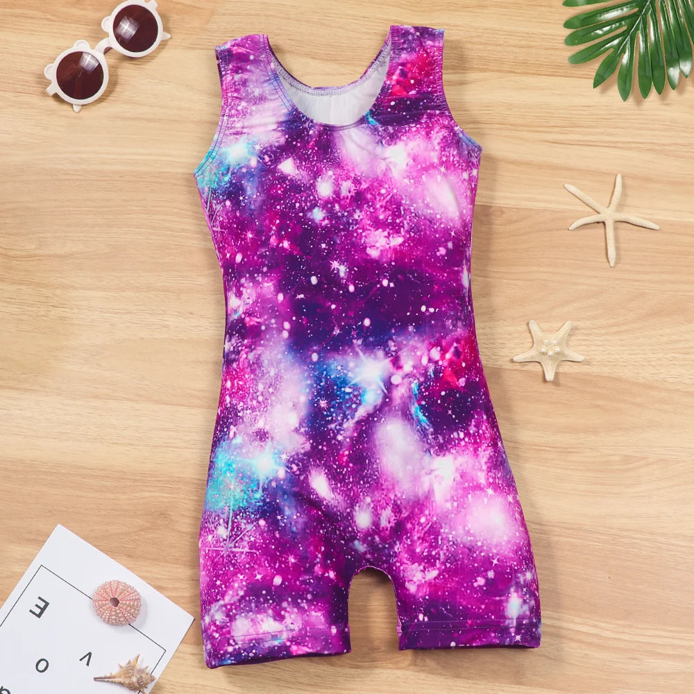 Kids' One-Piece Bathing Suit for Surfing and Swimming