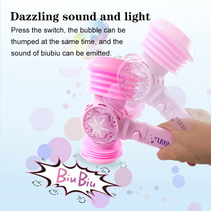 Outdoor Bubble Fun: Battery-Free Princess Toy