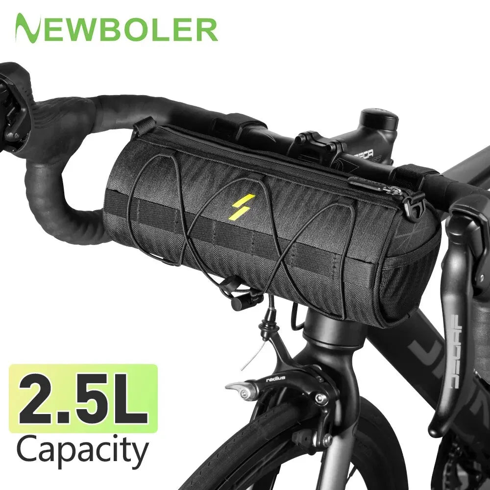 NEWBOLER Handlebar Bicycle Bags Frame Pannier Bag