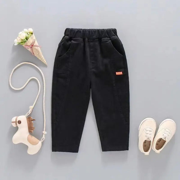 Kids Cotton Casual Pants & Capris Spring Baby Clothes