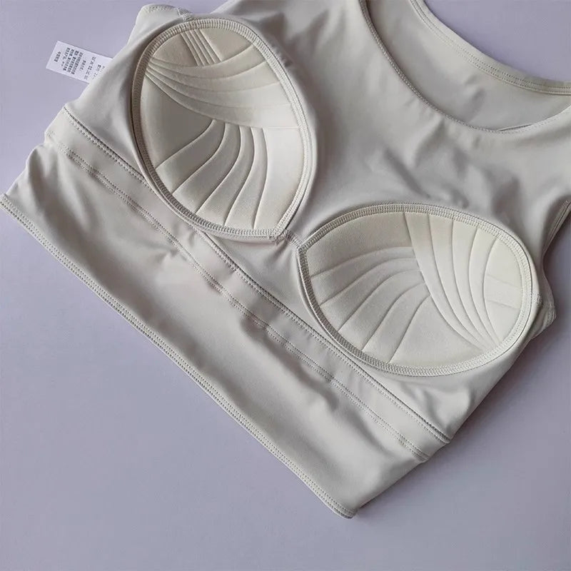 Women's Shock-Absorbing Sports Vest: High-Support Running Bra - 24 Hour Sport