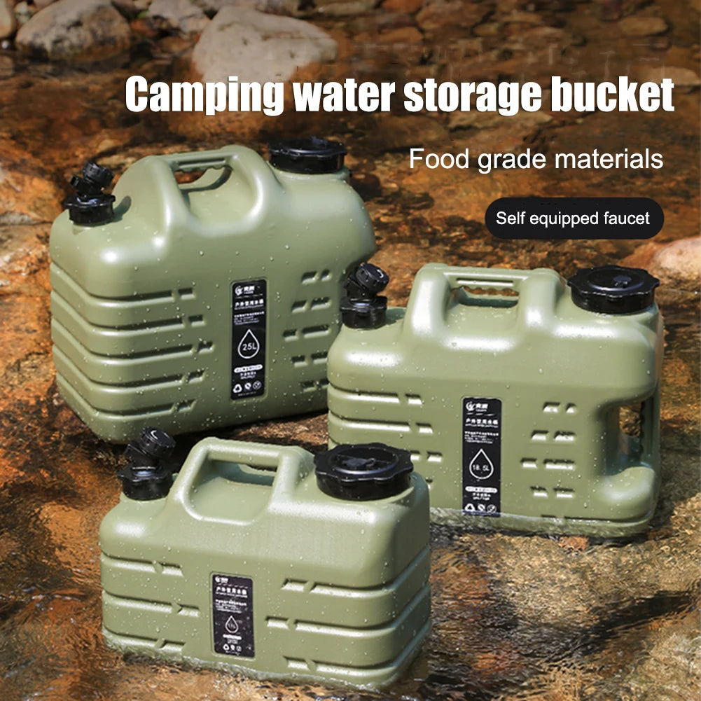 Portable Water Canister with Faucet