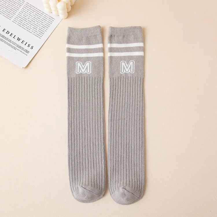 Kids' Letter Knee High SocksGirl's Socks24 Hour Sport