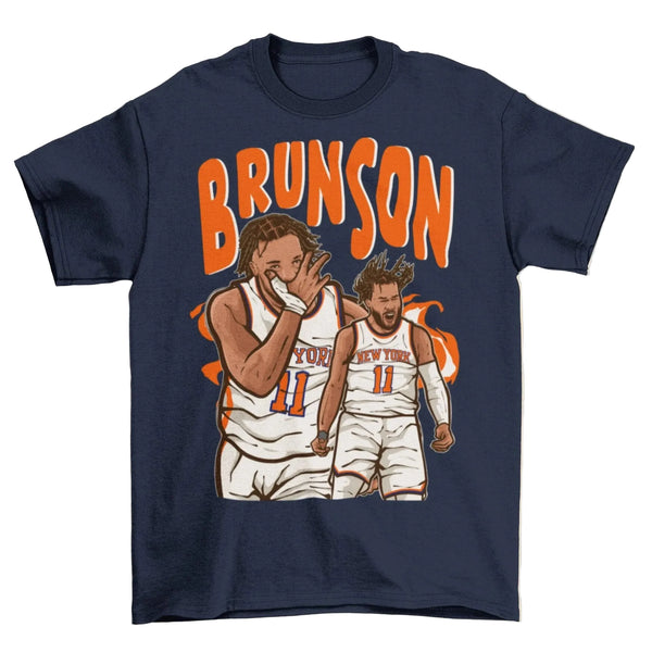 Jalen Brunson Summer Fashion T-Shirt NY Knicks Basketball