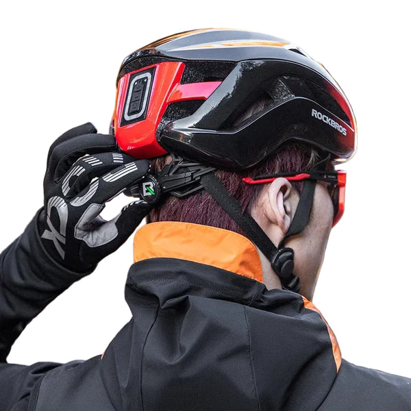 Rechargeable Cycling Helmet with LED Light