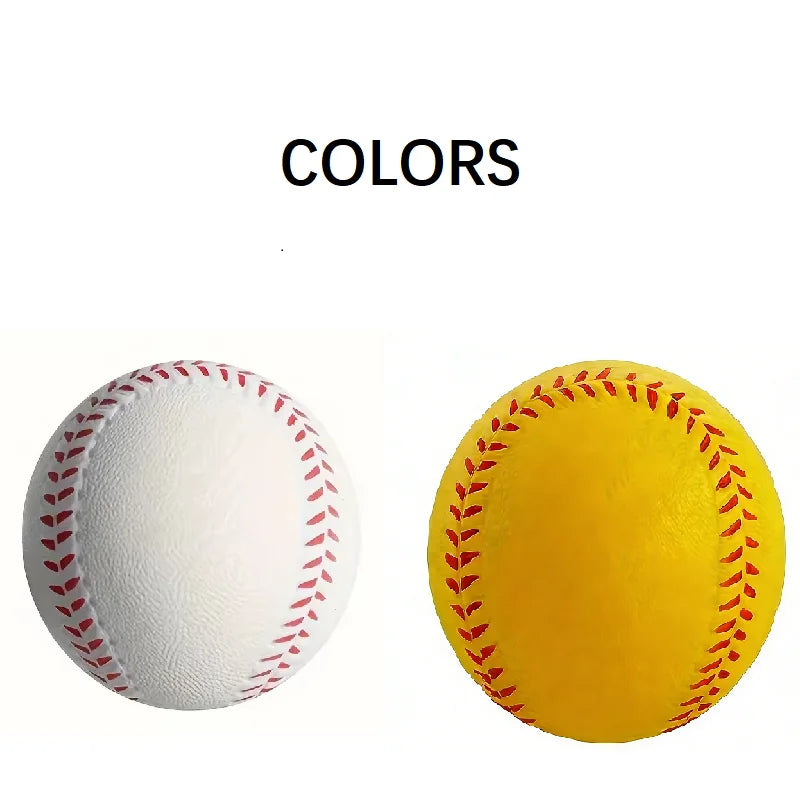 Safe Elastic PU Foam Baseballs Indoor & Outdoor Training 24 Hour Sport