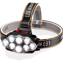 Five head strong light rechargeable fishing headlightcamping supplies24 Hour Sport