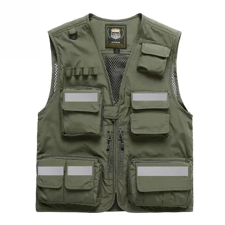 Men's Multi-Pocket Photography Vest