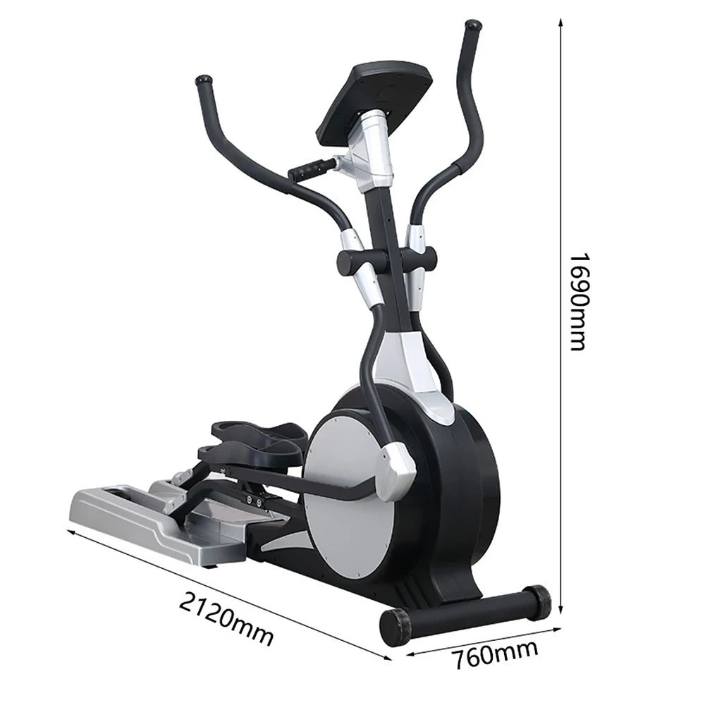 Portable Fitness Solution: Elliptical & Desk Combo