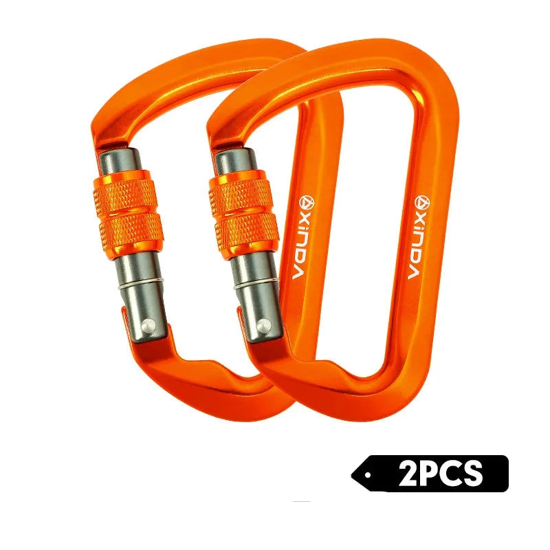High-Strength Aluminum Carabiner: Perfect for Outdoor EnthusiastsSafety Accessories24 Hour Sport