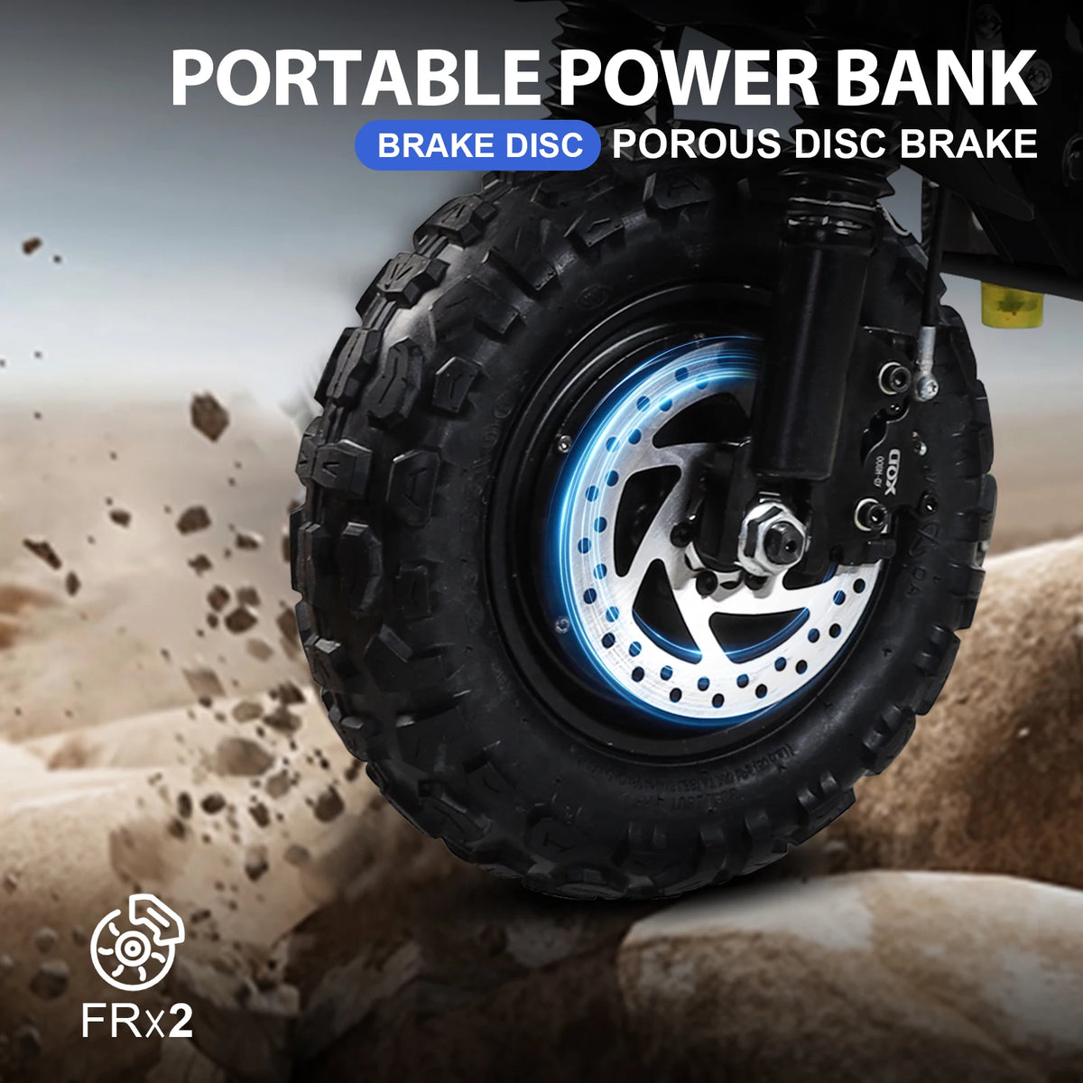 6000W Adult Off-Road Electric Scooter: 50 MPH, 60 Mile Range - 24 Hour Sport