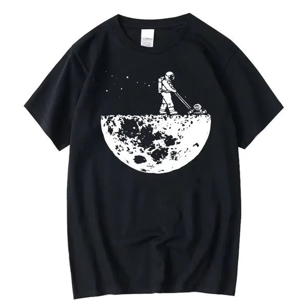Men's Cotton Short Sleeve Hip-Hop Graphic T-Shirt