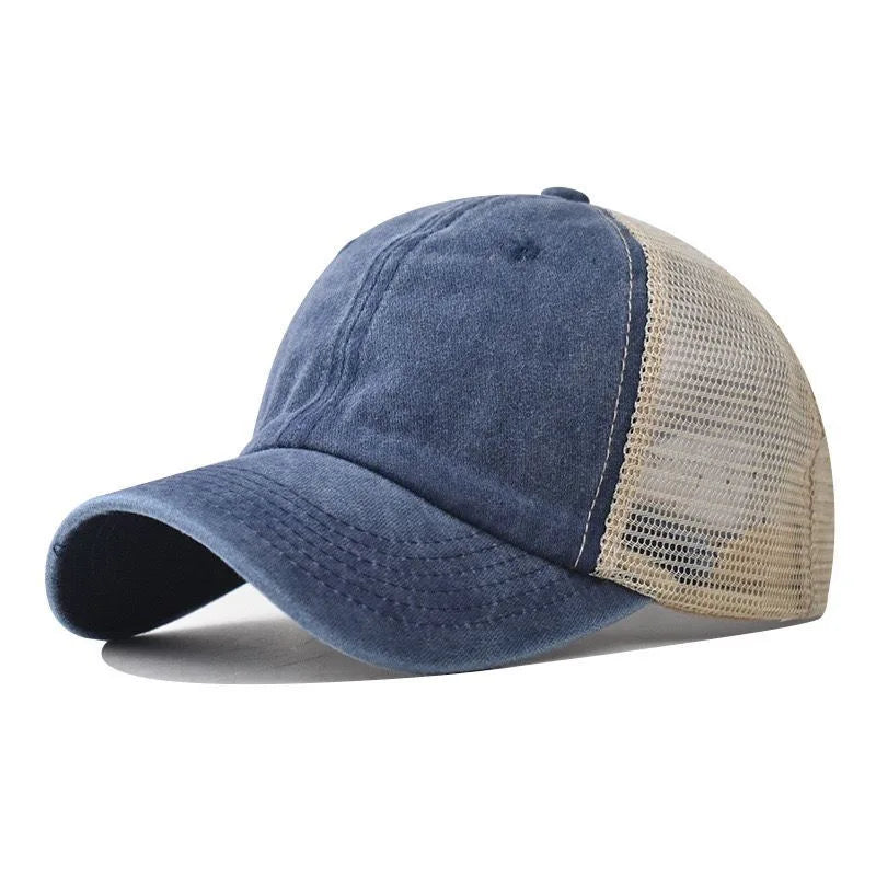 Mesh Baseball Cap | Thin, Breathable Sun Hat for Men & Women - 24 Hour Sport