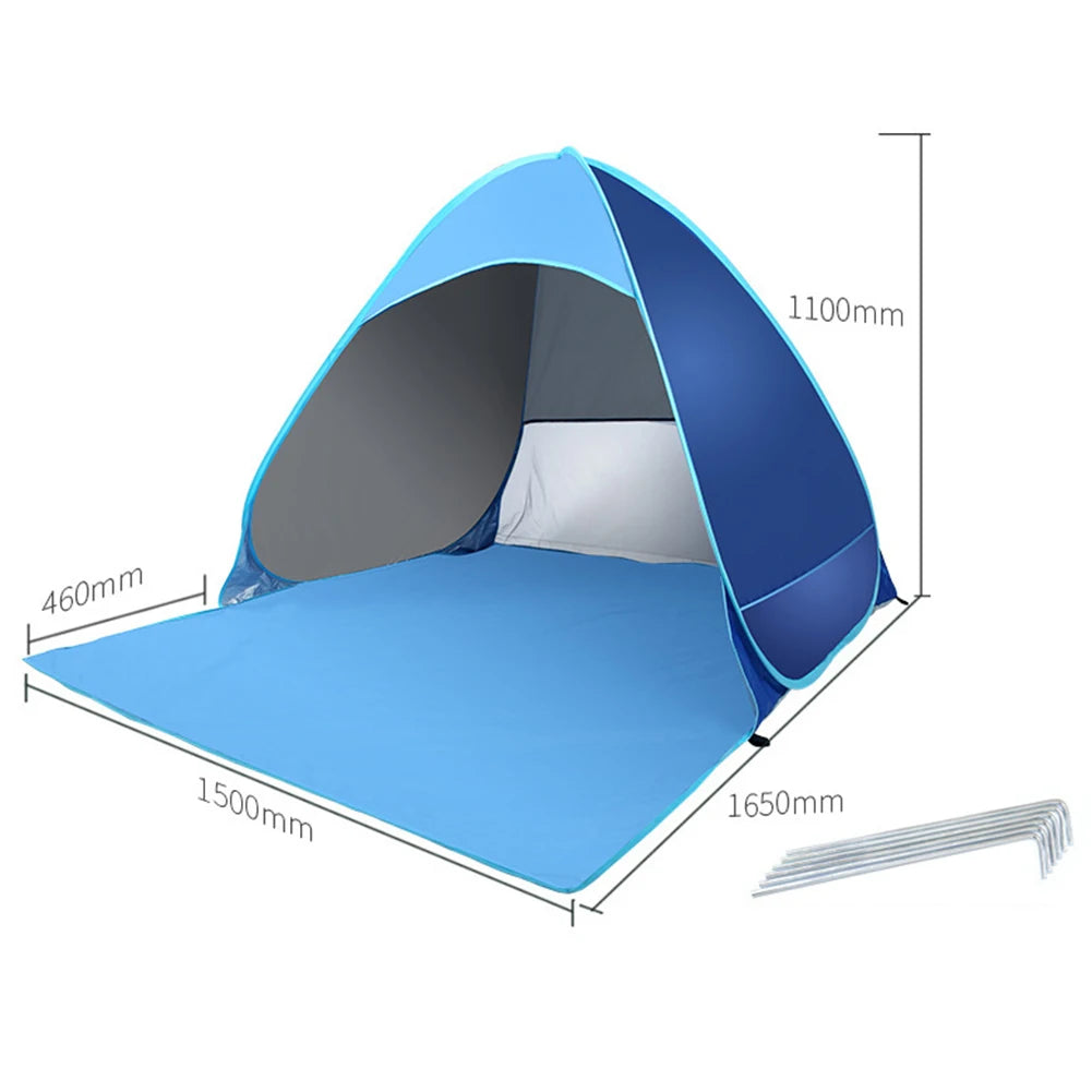 Automatic Instant Pop Up Beach Tent Lightweight Outdoor