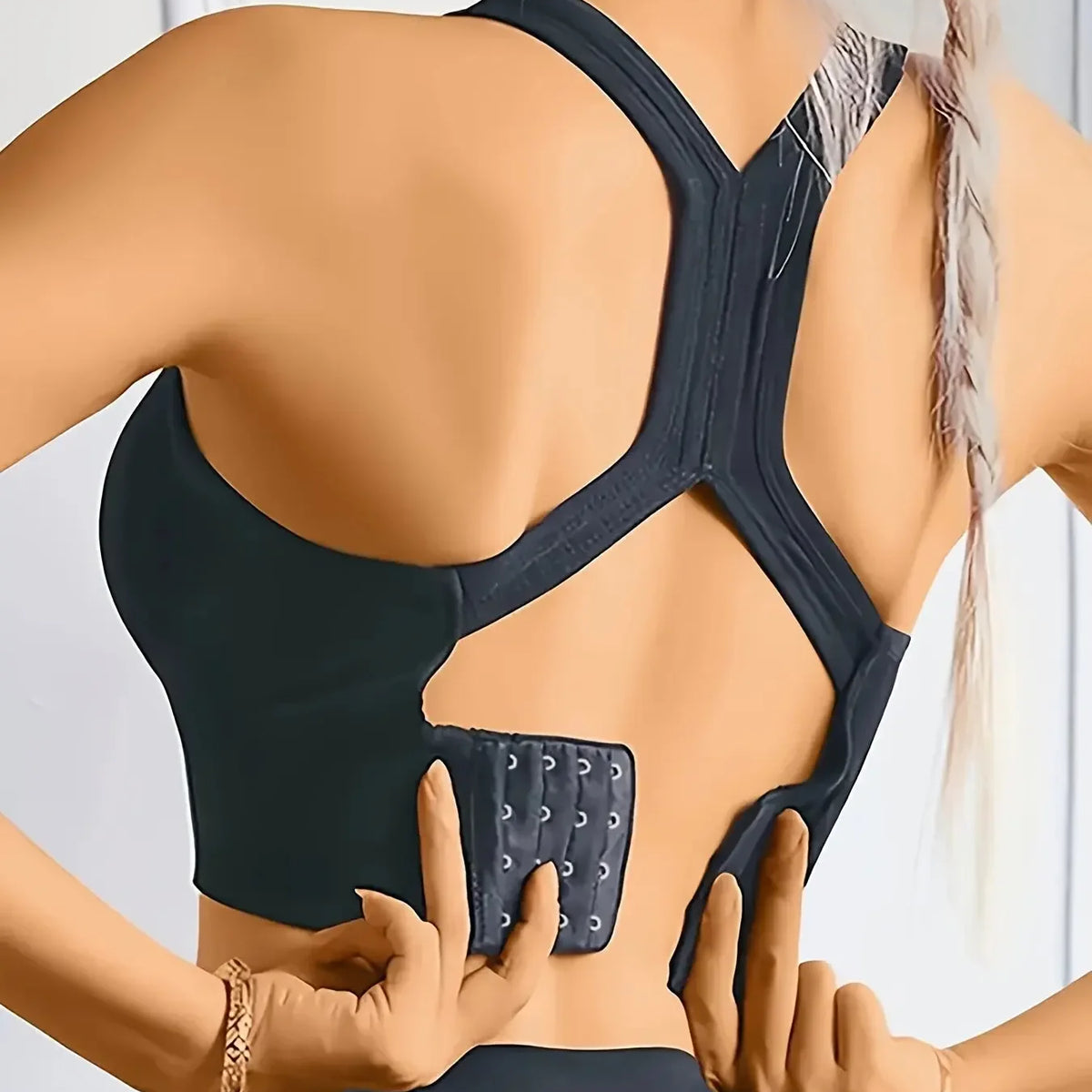 Seamless Breathable Push-Up Yoga Tank Bra
