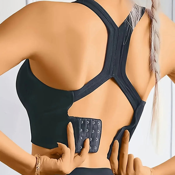 Seamless Breathable Push-Up Yoga Tank Bra
