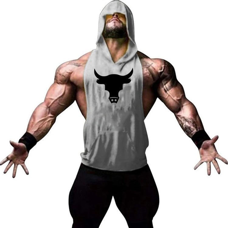Bodybuilding Hooded Tank Perfect for Summer WorkoutsMen's shirt24 Hour Sport