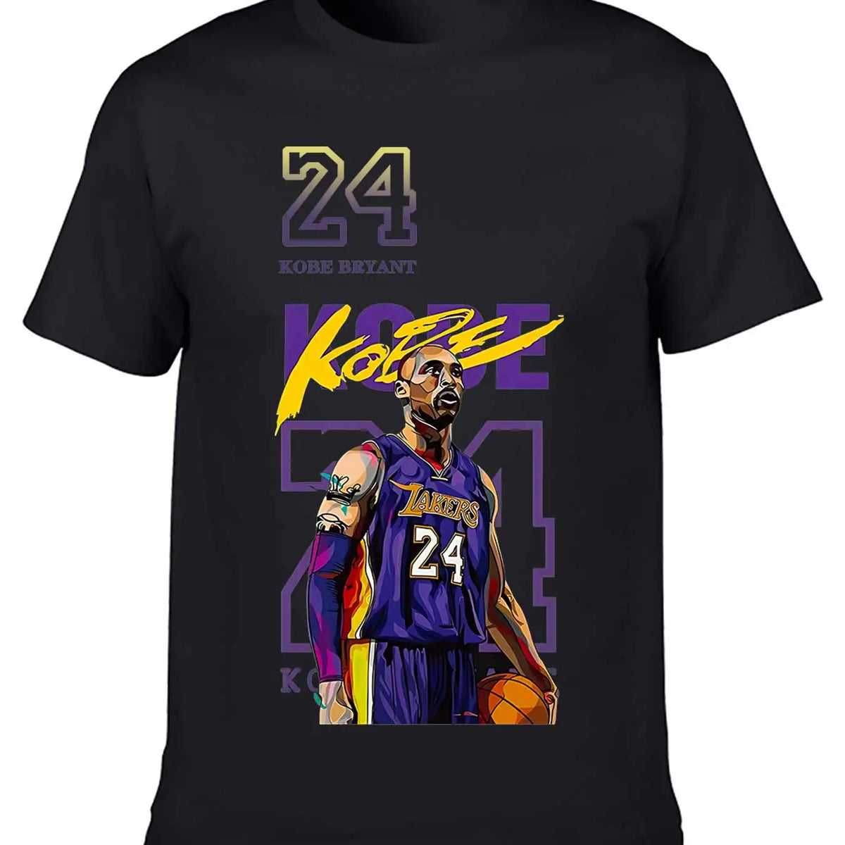 Kobe Bean Bryant Oversized Heavyweight Vintage Crewneck T-Shirt