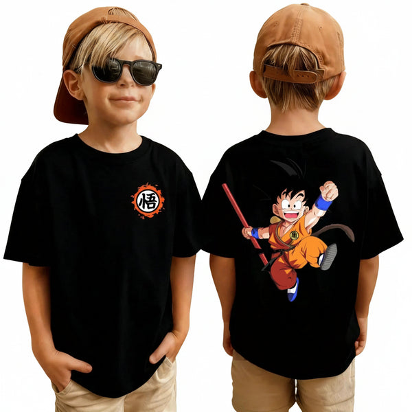 Dragon Ball Goku Anime Summer Soft Cotton T-Shirt for Boys