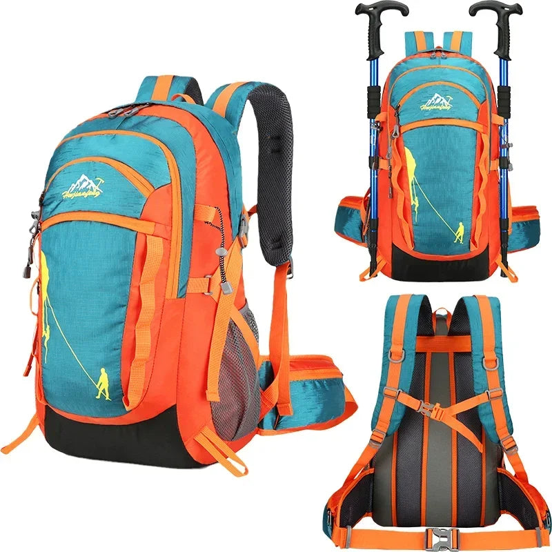 Outdoor Sports Backpack Mountaineering Duffel Bag Camping  