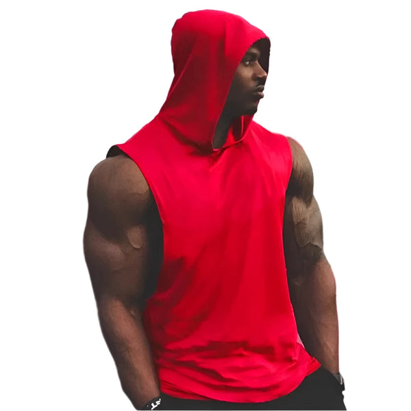 Cool, Breathable Stringer Hoodies for Gym and Running
