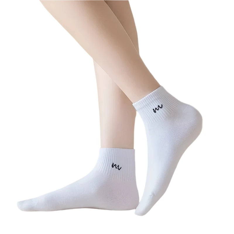 Comfortable & Breathable Letter Print Socks