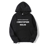 Written And Directed By Christopher Nolan hoodies Mens Women'sMen's Jackets & Hoodies24 Hour Sport