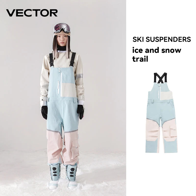 Ski Bib Overalls: Waterproof Snowboard Jumpsuit for Men & Women