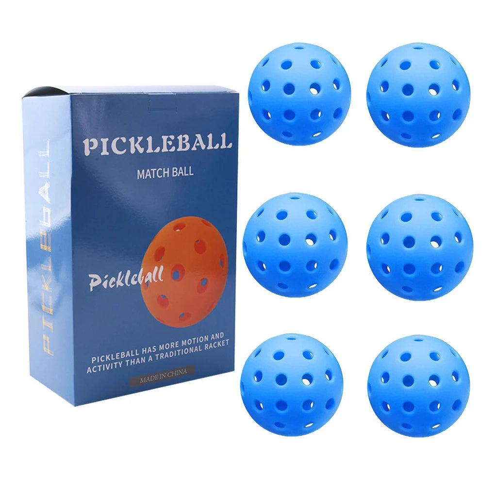 6 Pack PE Material Golf Hole Balls - High Elastic for Training