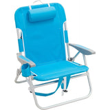 Portable 4-Position Beach and Camping Chair with Backpack
