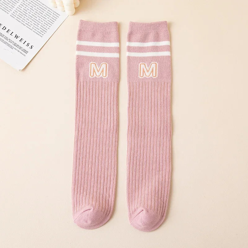 Kids' Letter Knee High SocksGirl's Socks24 Hour Sport
