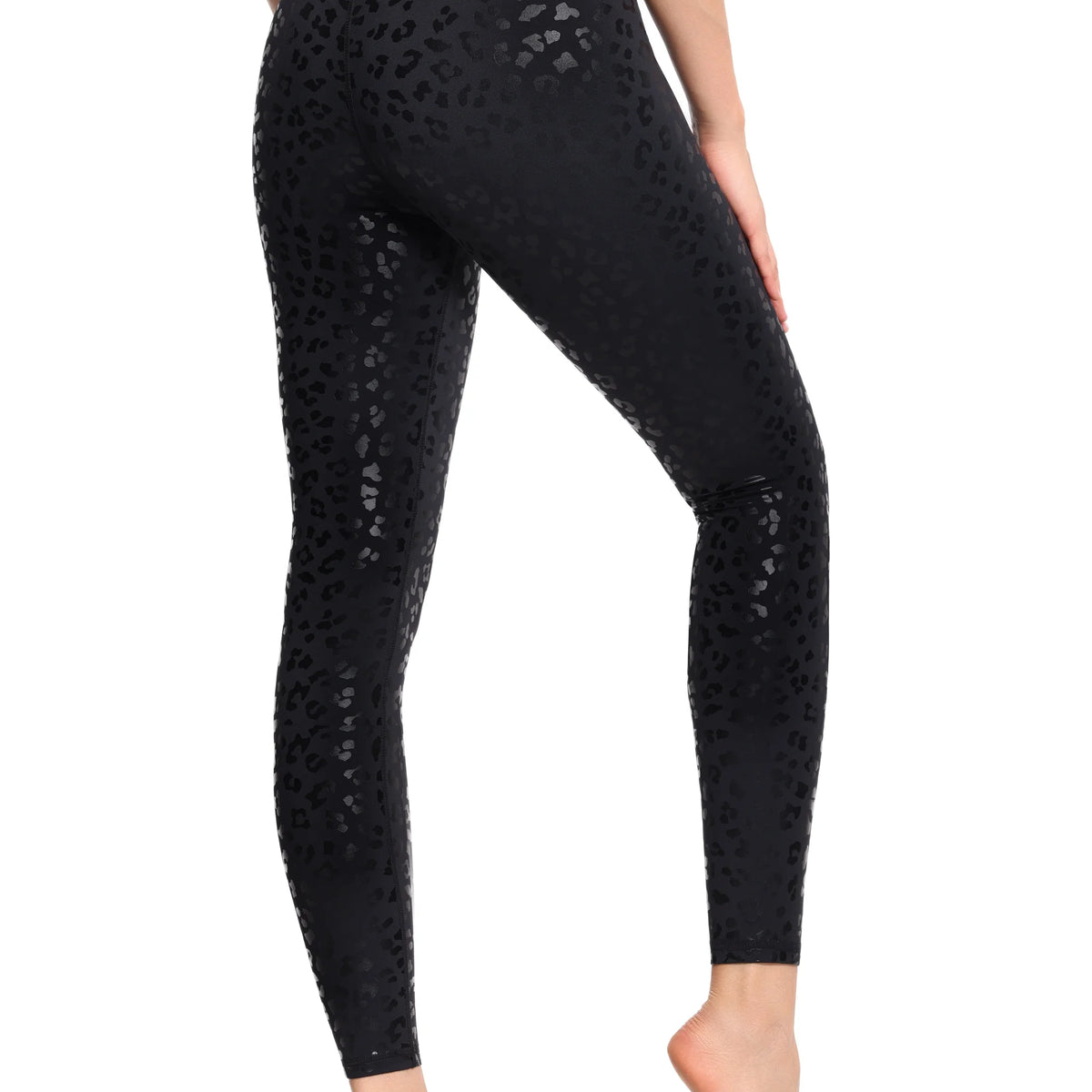 Soft High-Waist Yoga Leggings: Squat-Proof Running Pants
