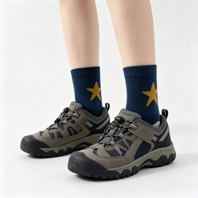 5-Pack Boys' Cotton Football & Striped Socks