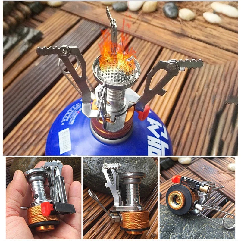 Portable Gas Burner for Camping and Outdoors