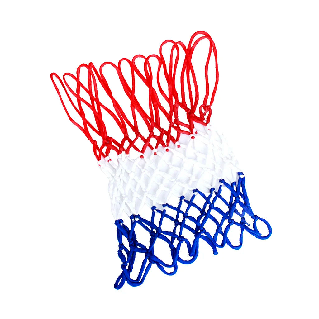 Standard Size Red, White, & Blue Basketball Net (6mm Nylon)
