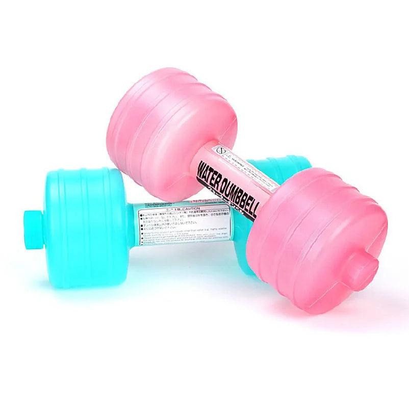 Water Workout Weights: 1kg Dumbbells for Home Fitness