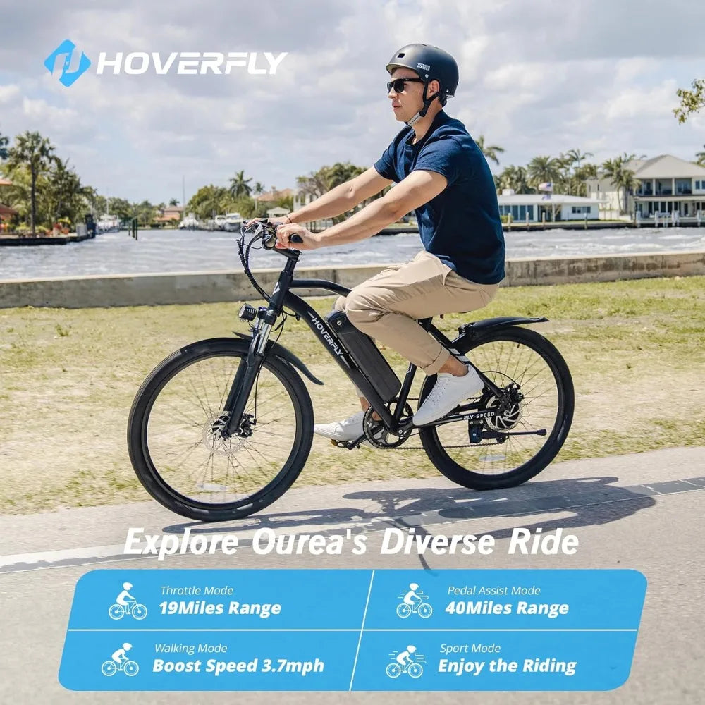 26" Mountain E-Bike: Powerful and Portable