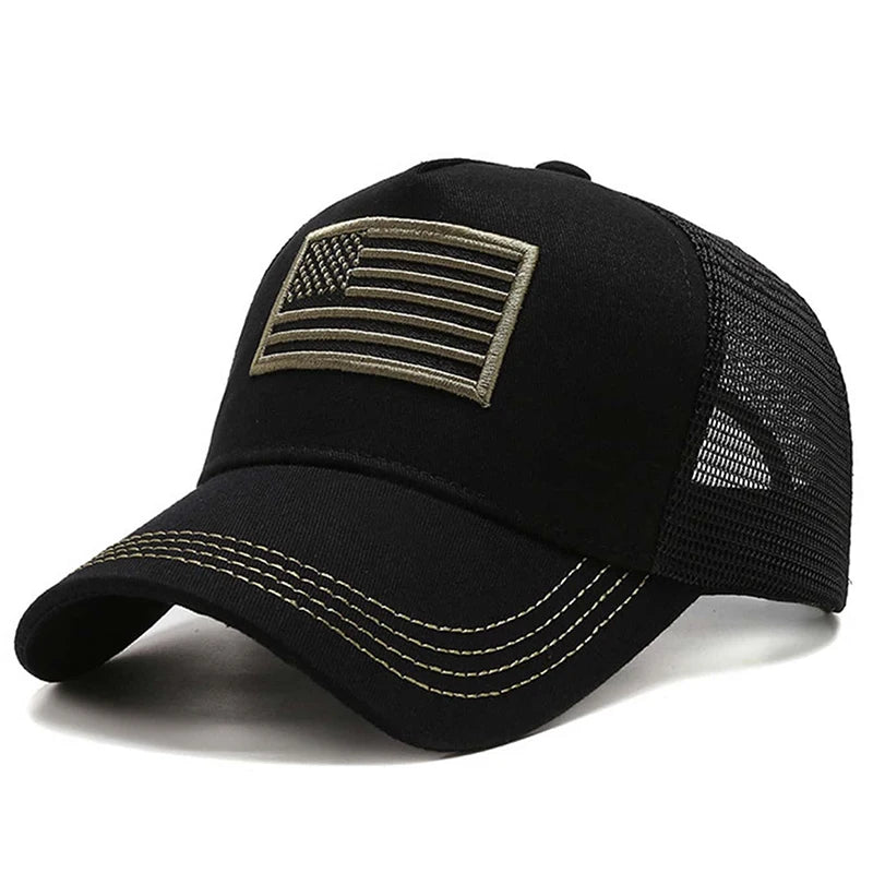 American Flag Baseball Cap