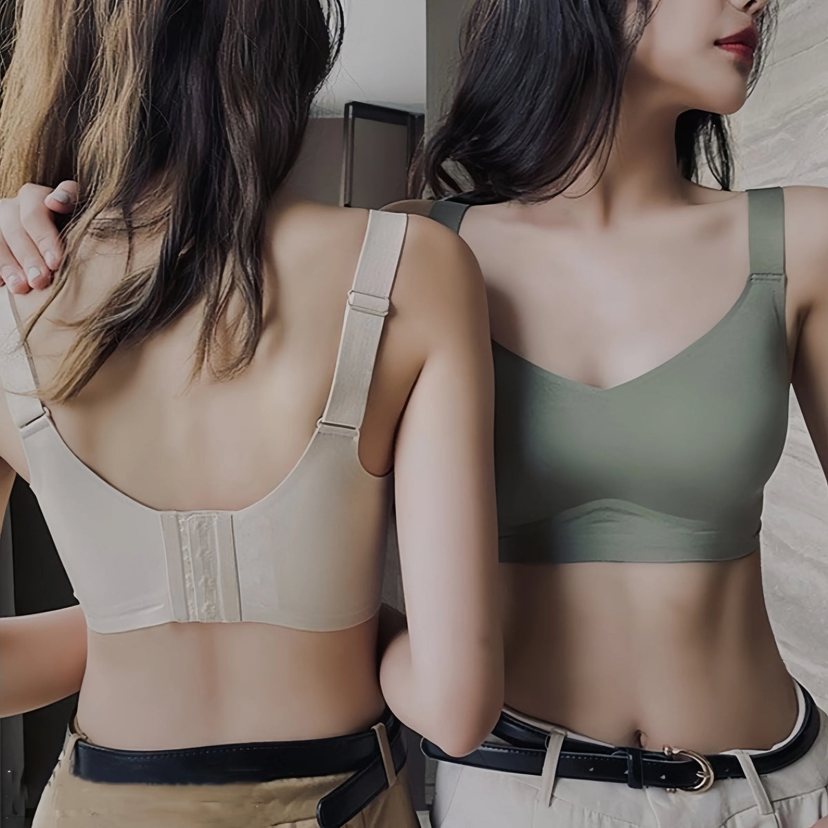 Comfortable Wireless Sports Bra