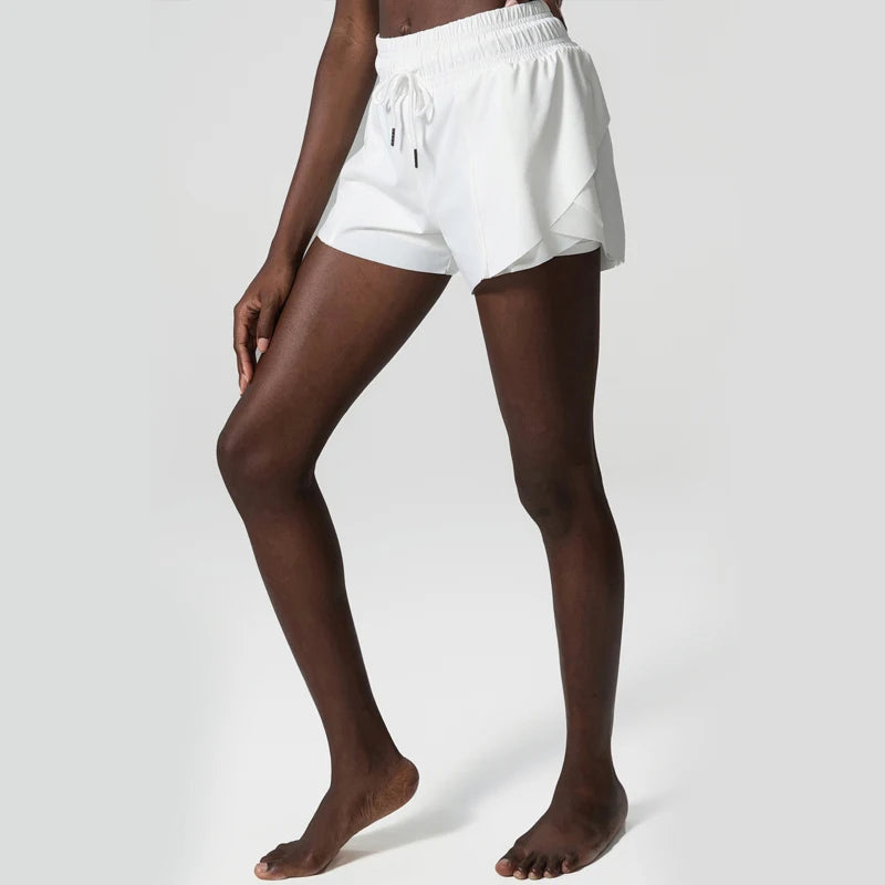 Loose-Fit Running Shorts with Drawstring